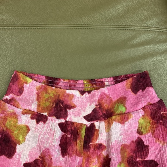 Bar III Pink Floral 2 Piece Pants Set - M - Picture 6 of 14